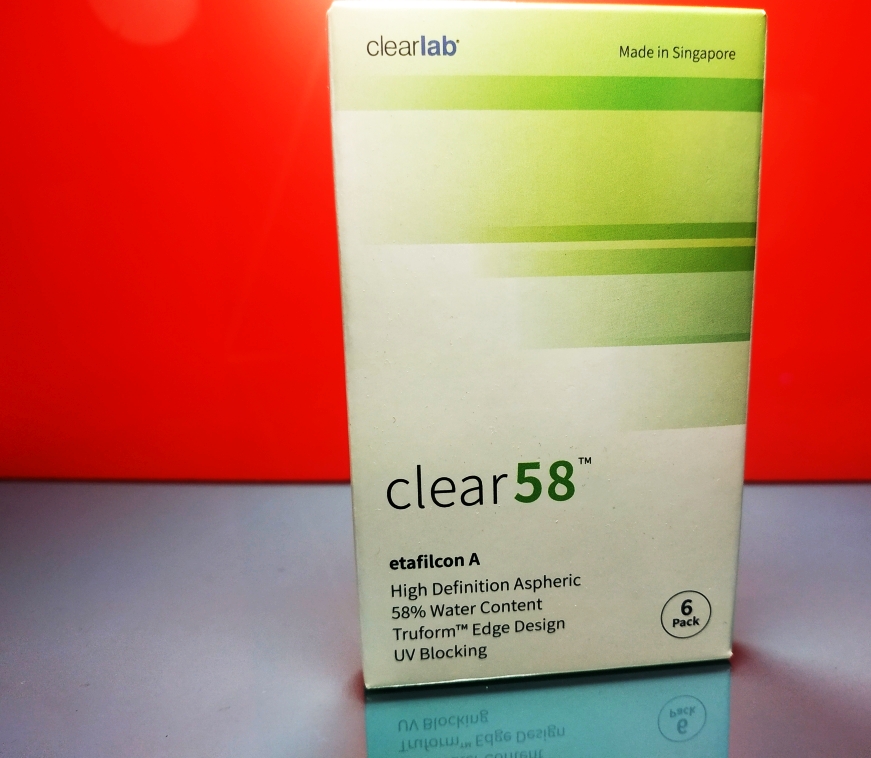 Clear 58 Monthly Disposable
